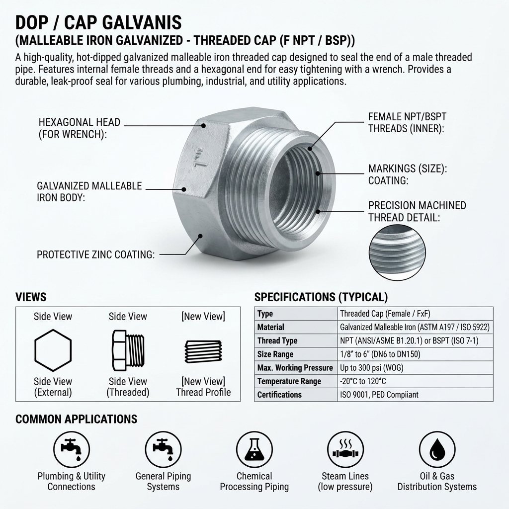 DOP / CAP GALVANIS