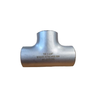 TEE EQUAL STAINLESS STEEL 304 SCH 10 SMLS